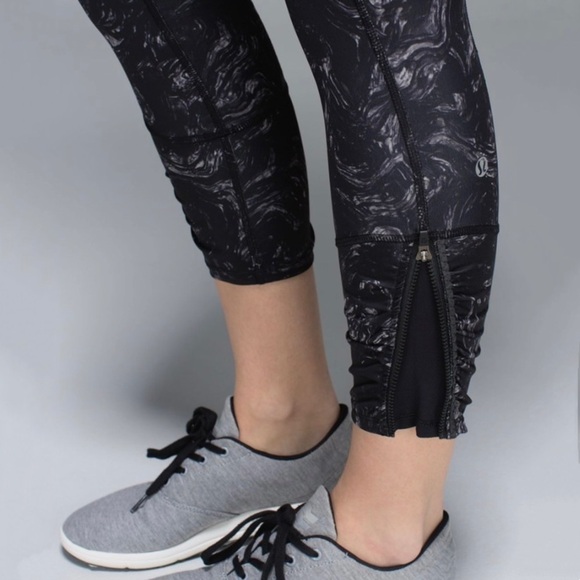 Lululemon Runday Crop Leggings (Luxtreme,‎ 24" Inseam), Arsenal Ambient Grey - Picture 4 of 10